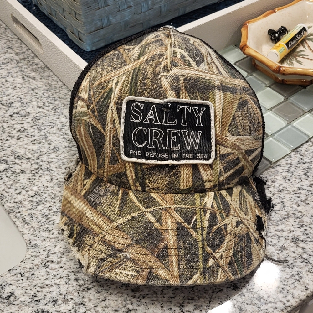 Camo hat rugged